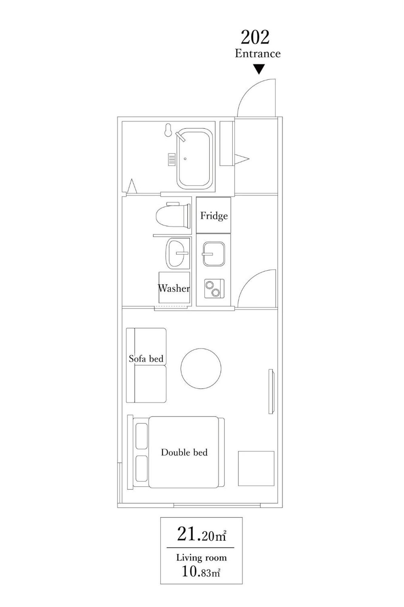 Sou Apartment Фуджисава Екстериор снимка